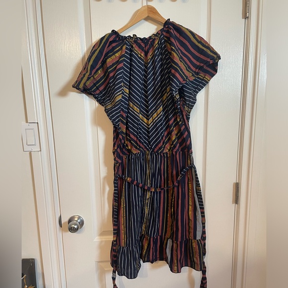 Ranna Gill Anthropologie Sibyl Shimmer Mini Dress - Picture 9 of 9